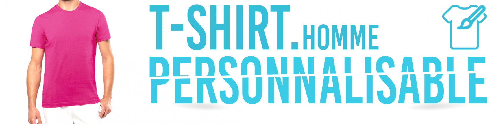 T-Shirt personnalisé pour les Hommes - Impression T-Shirt